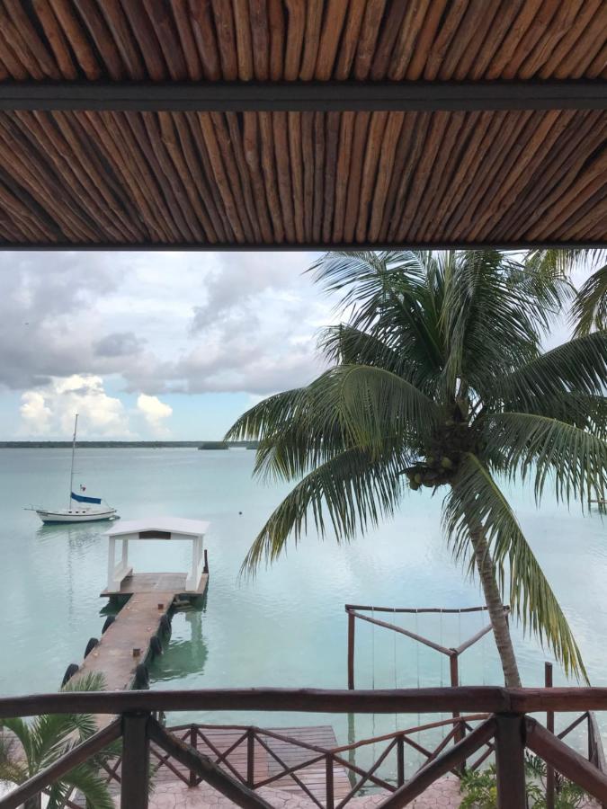 Hotel Aldea 19 Bacalar Bagian luar foto