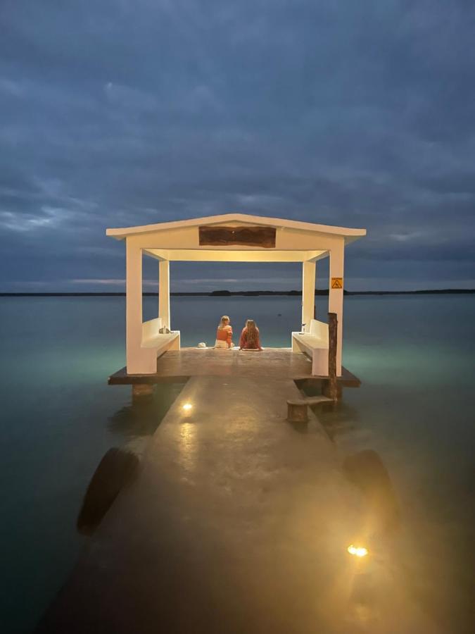 Hotel Aldea 19 Bacalar Bagian luar foto