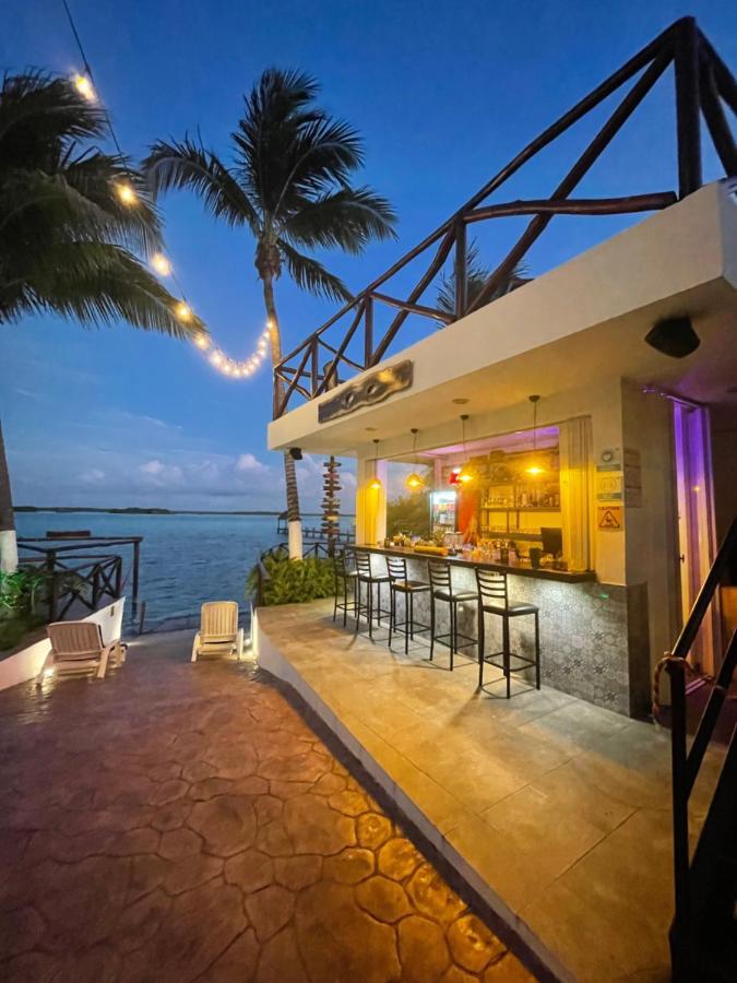 Hotel Aldea 19 Bacalar Bagian luar foto
