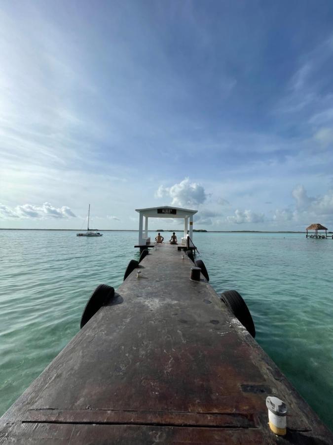 Hotel Aldea 19 Bacalar Bagian luar foto