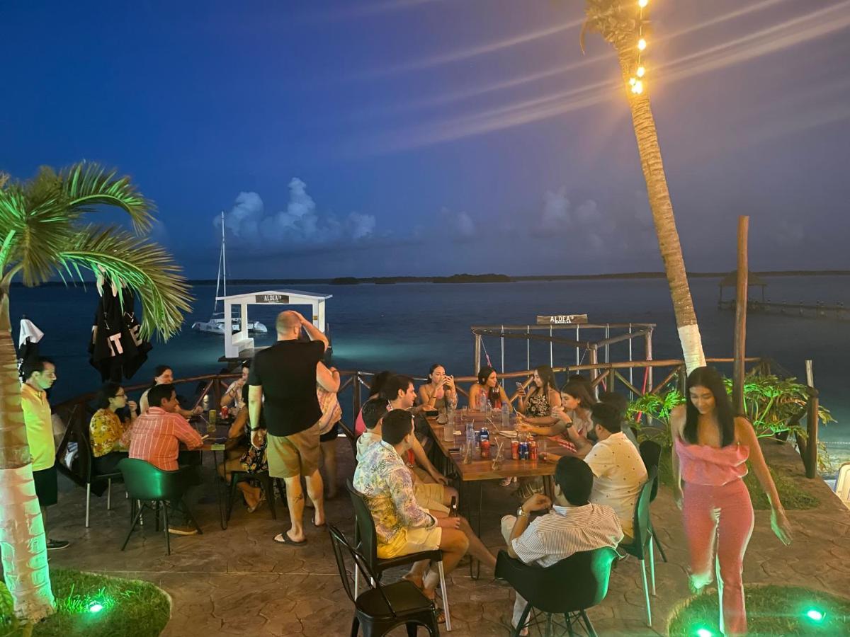 Hotel Aldea 19 Bacalar Bagian luar foto