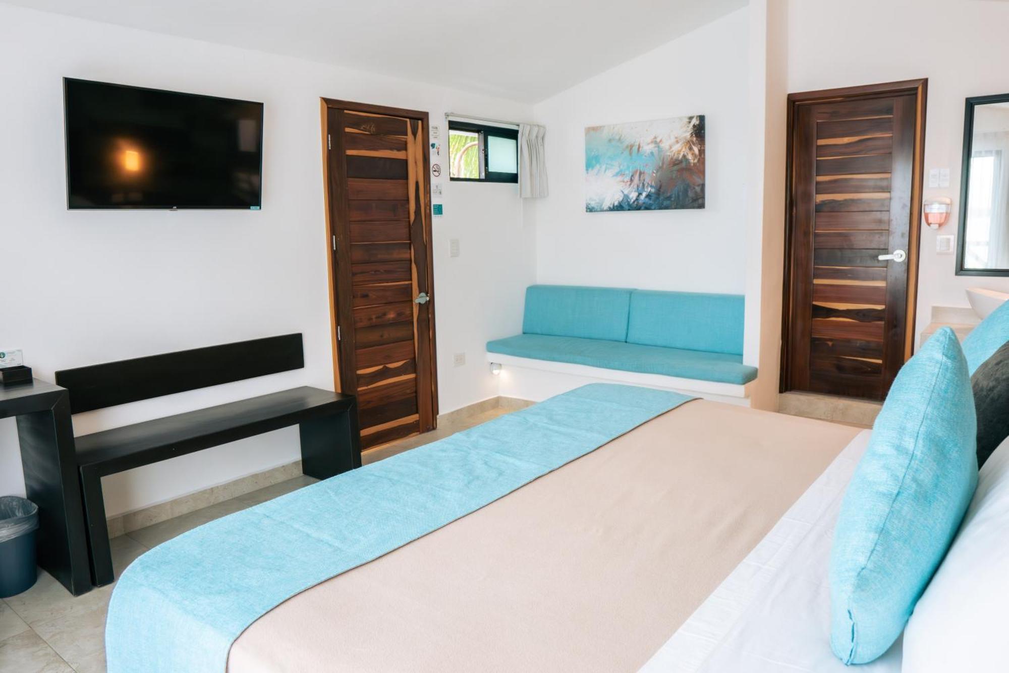 Hotel Aldea 19 Bacalar Bagian luar foto