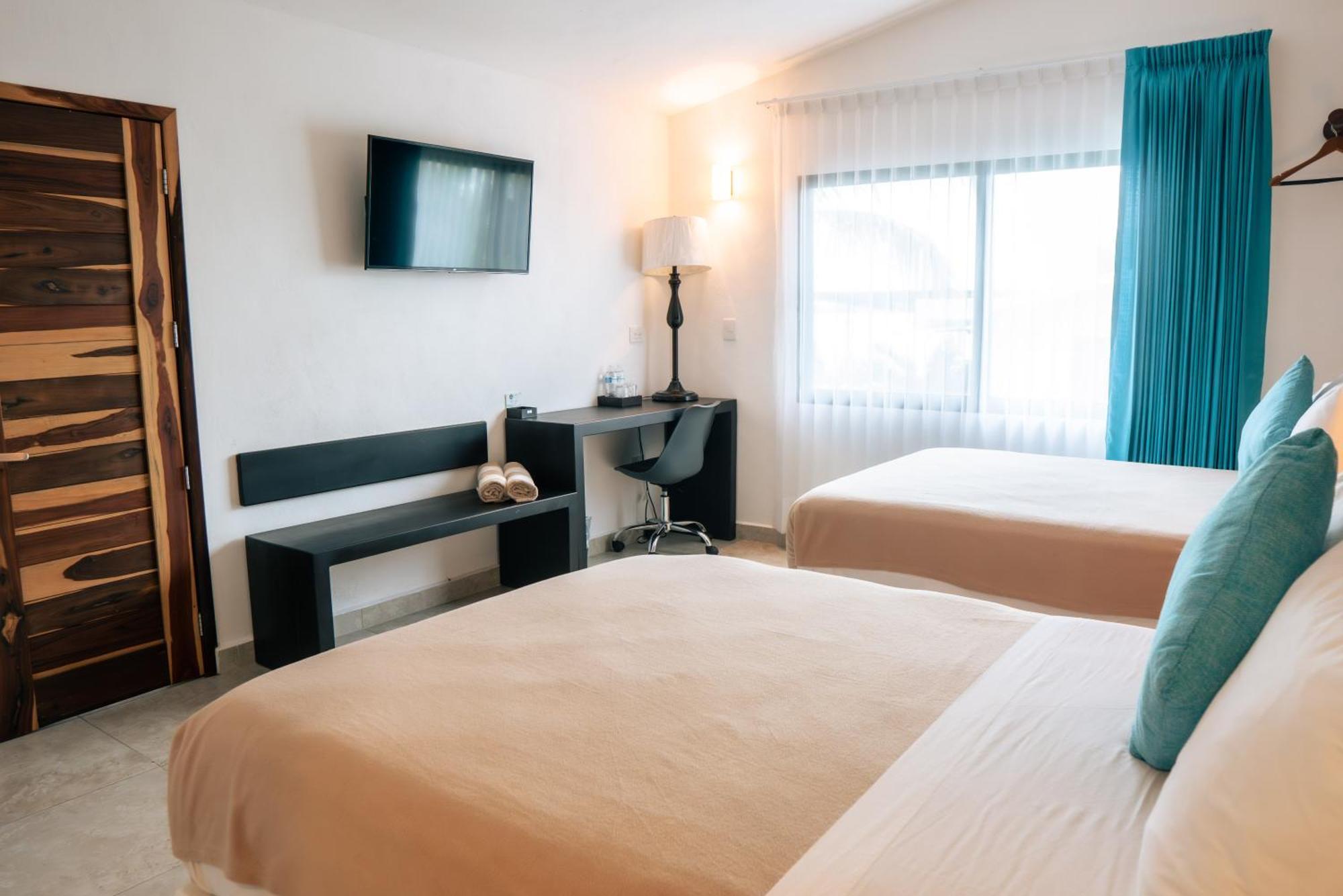 Hotel Aldea 19 Bacalar Bagian luar foto